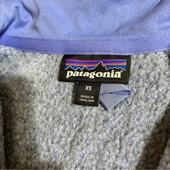 Patagonia Better Sweater‎  1/4 Zip Fleece Pullover purple lilac women’s xs - Picture 6 of 7